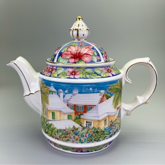 Vintage James Sadler Bermuda Teapot - Picture 1 of 15